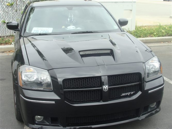 2005-2007 Magnum Fiberglass A23 Ram Air Hood