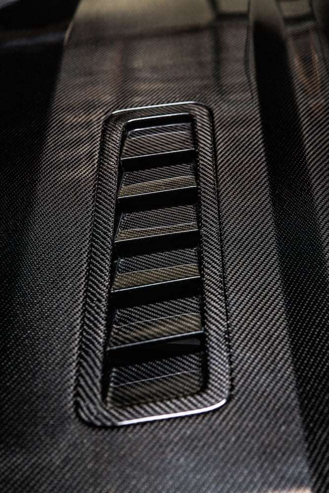 2005-2009 Mustang Carbon Fiber A61 Ram Air Hood