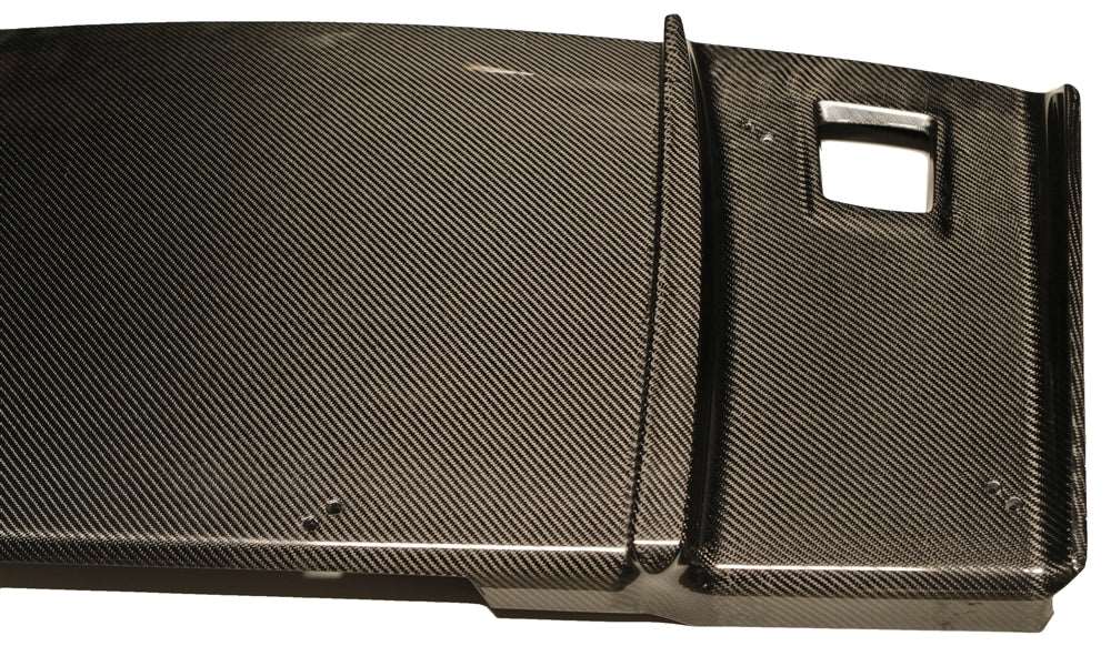 2005-2009 Mustang Carbon Fiber LG100 Rear Diffuser (Fits Saleen Rear Bumper Only)
