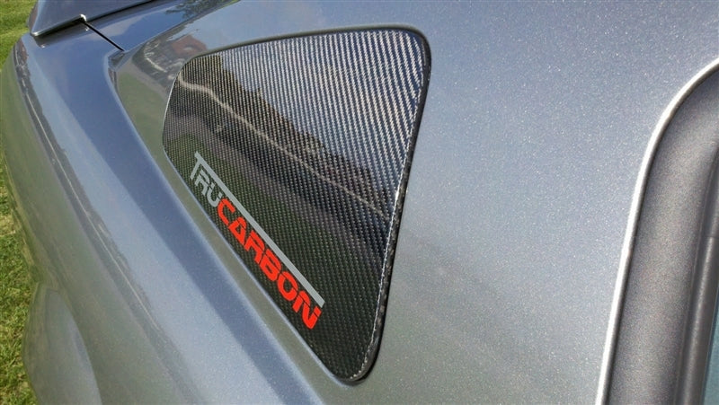 2005-2009 Mustang Carbon Fiber LG43 Window Covers