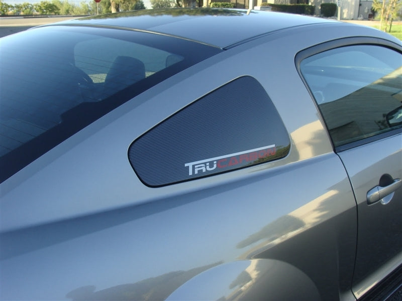 2005-2009 Mustang Carbon Fiber LG43 Window Covers