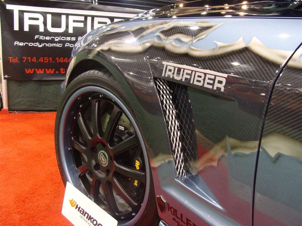 2005-2009 Mustang Carbon Fiber NX1 Vented Fenders