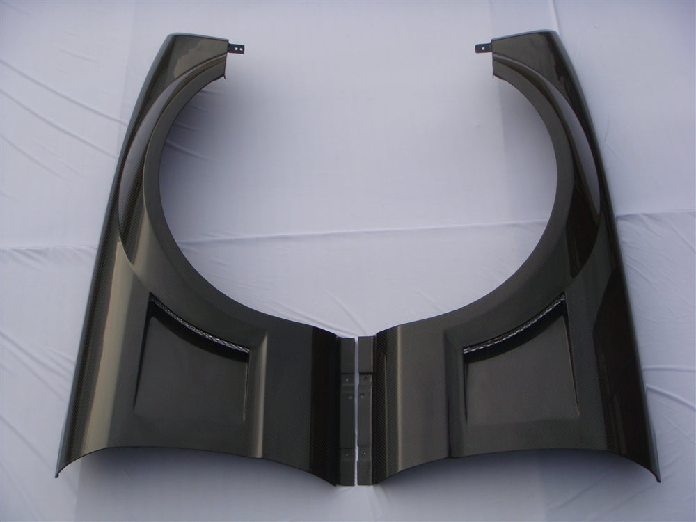 2005-2009 Mustang Carbon Fiber NX1 Vented Fenders