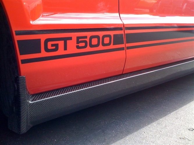 2005-2009 Mustang Carbon Fiber XR2 Side Skirts