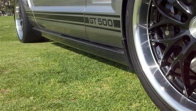 2005-2009 Mustang Carbon Fiber XR2 Side Skirts