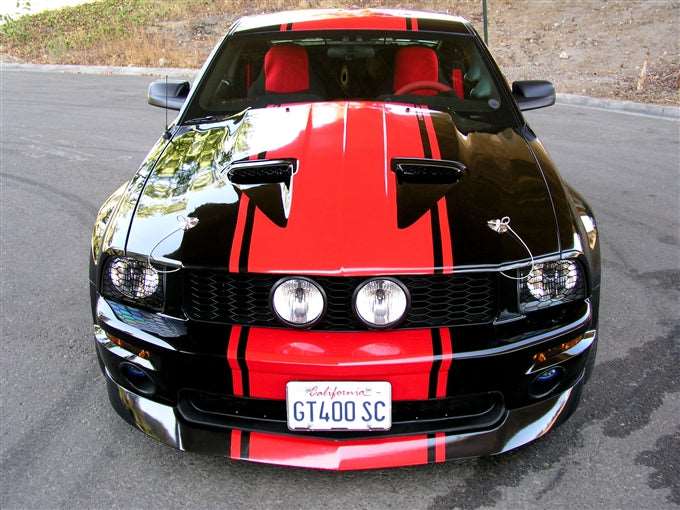 2005-2009 Mustang Fiberglass A29 Heat Extractor Hood
