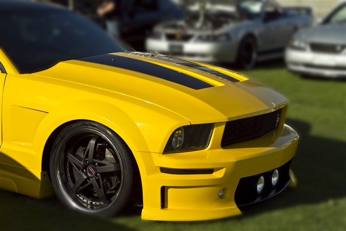2005-2009 Mustang Fiberglass A45 Heat Extractor Hood