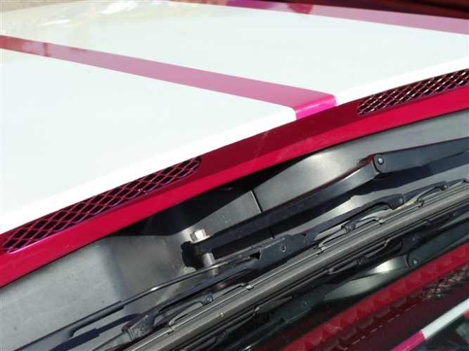 2005-2009 Mustang Fiberglass A49-3 Heat Extractor Hood