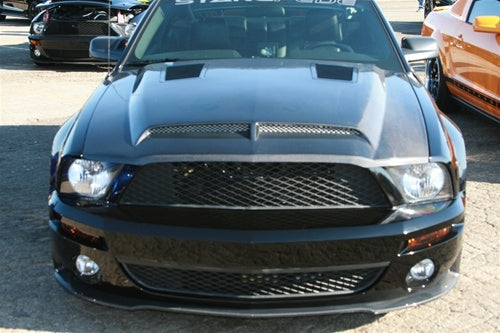2005-2009 Mustang GT500 Carbon Fiber A53KR Ram Air Hood
