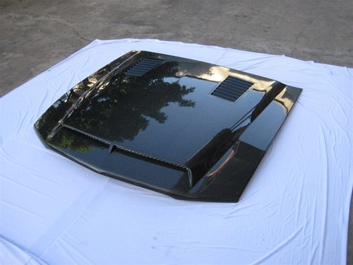 2005-2009 Mustang GT500 Carbon Fiber A53KR Ram Air Hood