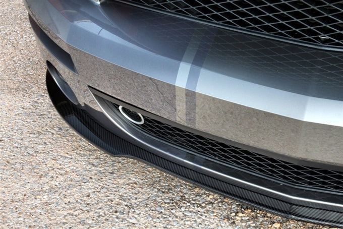 2005-2009 Mustang GT500 Carbon Fiber LG31KR Chin Spoiler (fits GT500 front fascia)