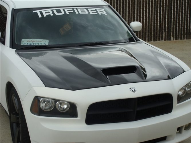 2005-2010 Charger Carbon Fiber A23 Hood