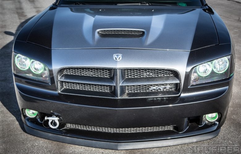 2005-2010 Charger Carbon Fiber LG154 Front Bumper Grille