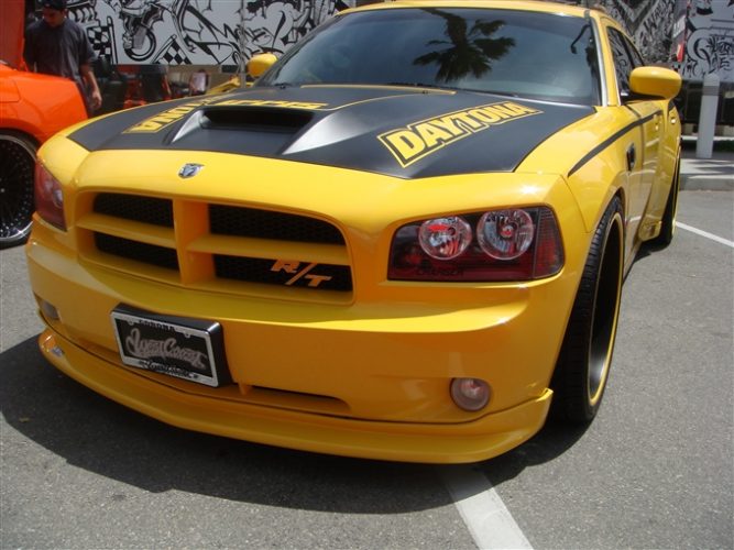 2005-2010 Charger Fiberglass A23 Ram Air Hood