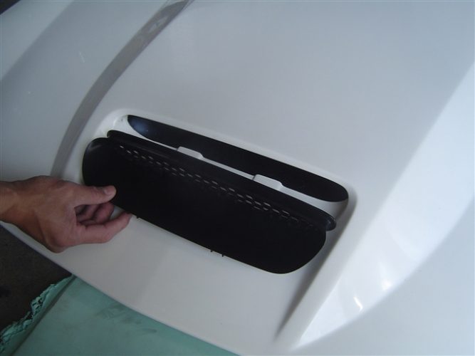 2005-2010 Charger Fiberglass A23 Ram Air Hood
