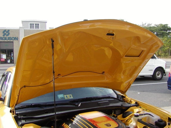 2005-2010 Charger Fiberglass A50 Ram Air Hood