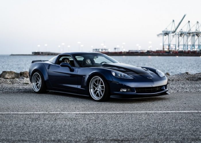 2005-2013 C6 Corvette Fiberglass LG326-S Wide Body Rear Fender Flares - EXCLUSIVE