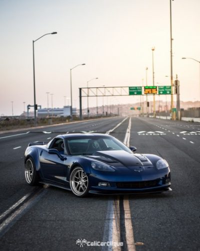 2005-2013 C6 Corvette Fiberglass LG326-S Wide Body Rear Fender Flares - EXCLUSIVE