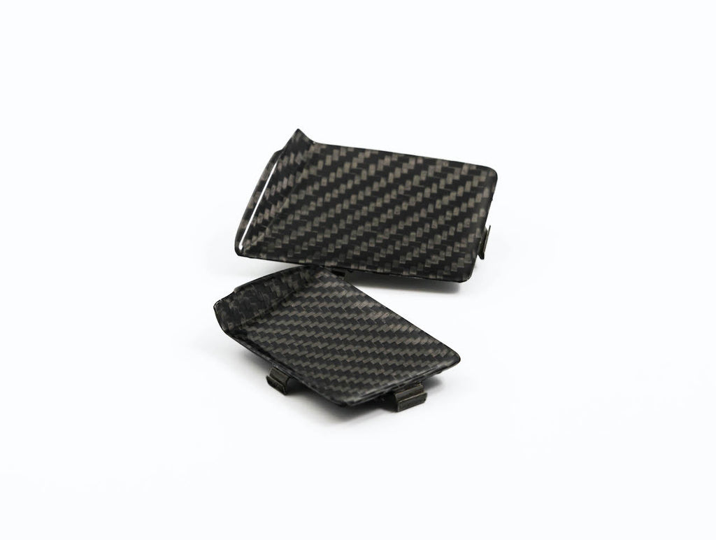 2005-2014 Mustang Carbon Fiber LG409 Door Lever Inserts - EXCLUSIVE
