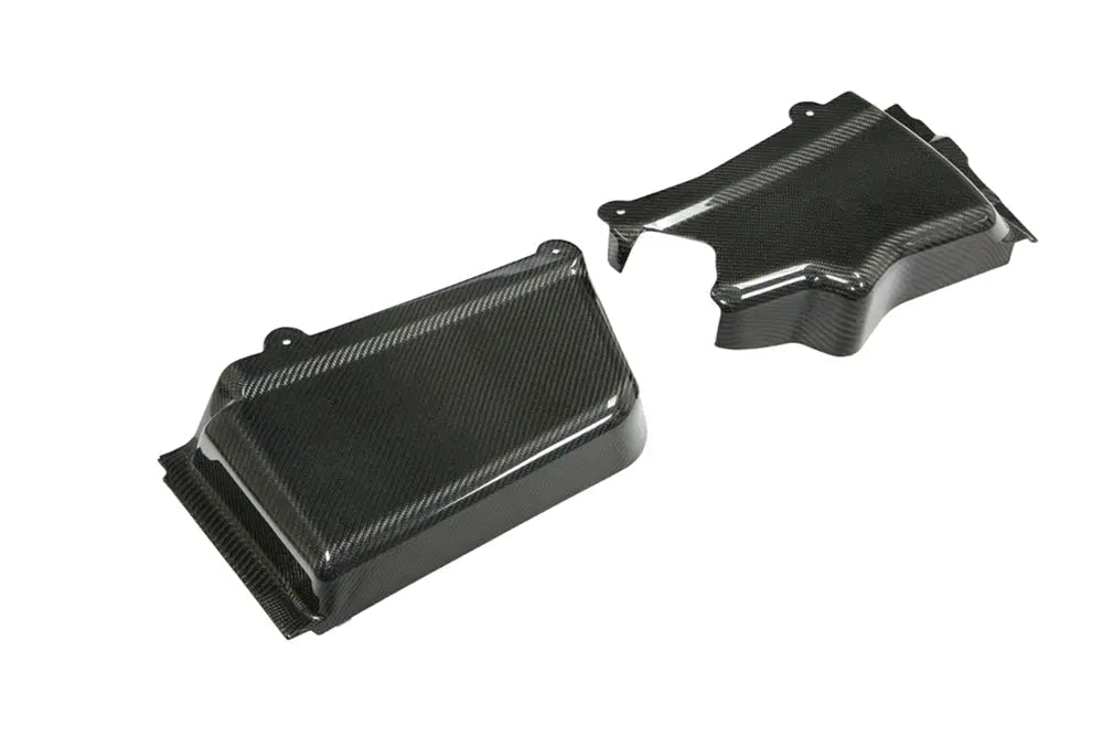 2005-2014 Mustang GT500 Carbon Fiber LG71KR Battery & Master Cylinder Covers
