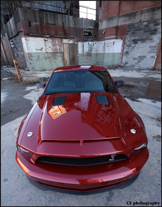 2007-2009 Mustang GT500 Fiberglass A53KR Ram Air Hood
