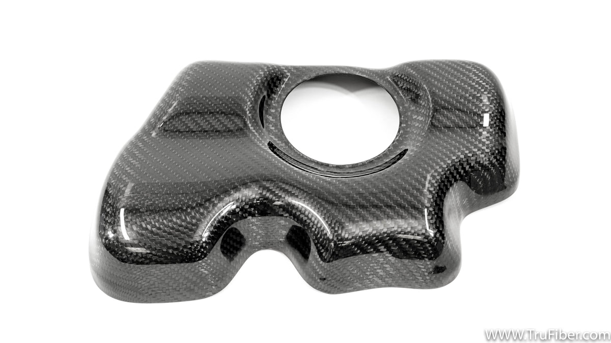 2007-2014 Mustang Carbon Fiber LG499 Intercooler Tank Cover - EXCLUSIVE