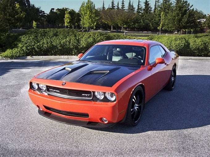 2009-2015 Challenger Carbon Fiber A60 Hood - EXCLUSIVE