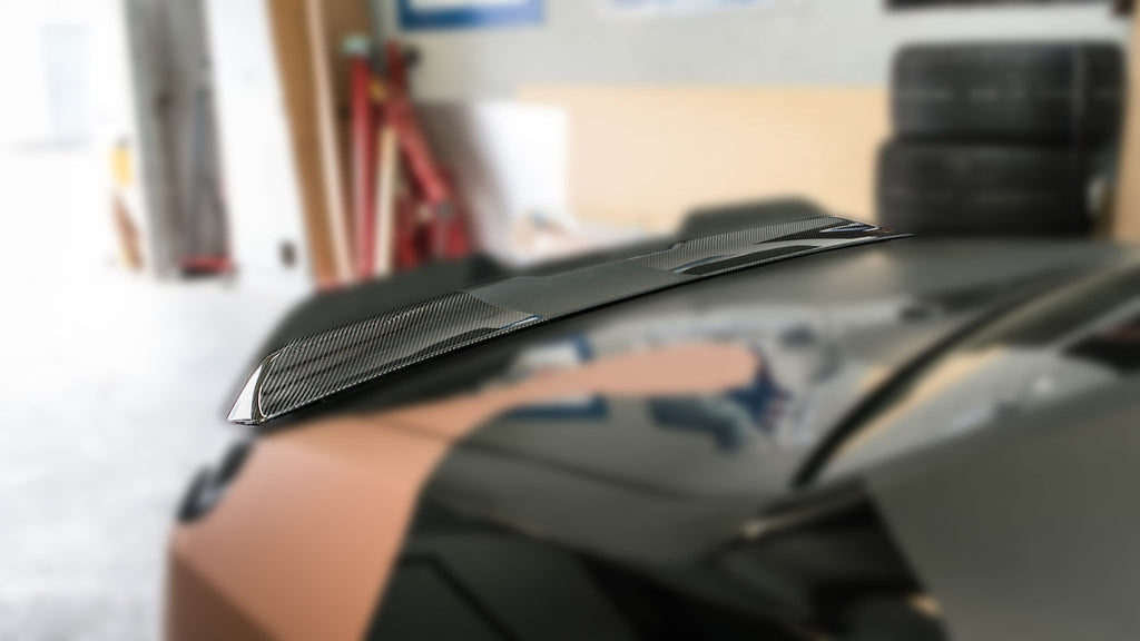 2009-2019 Challenger Carbon Fiber DCA67 Rear Spoiler