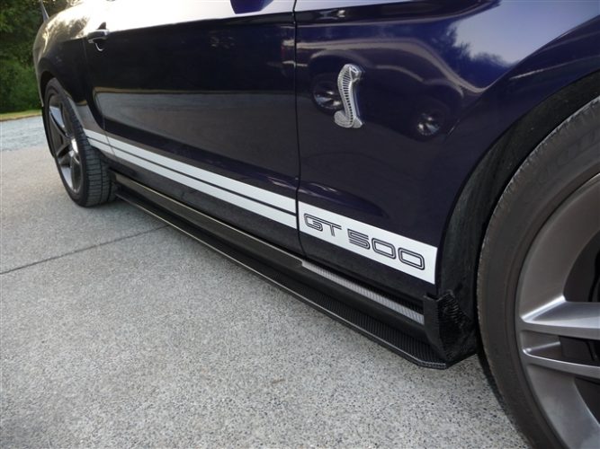 2010-2012 Mustang Carbon Fiber XR4 Side Skirts