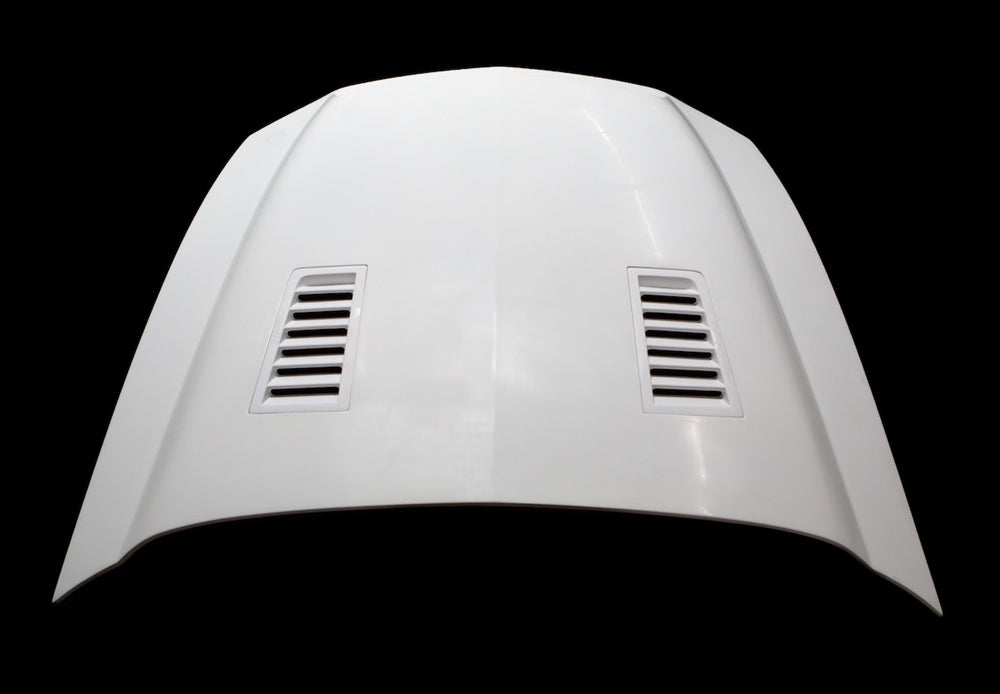 2010-2012 Mustang Fiberglass A53 Ram Air Hood