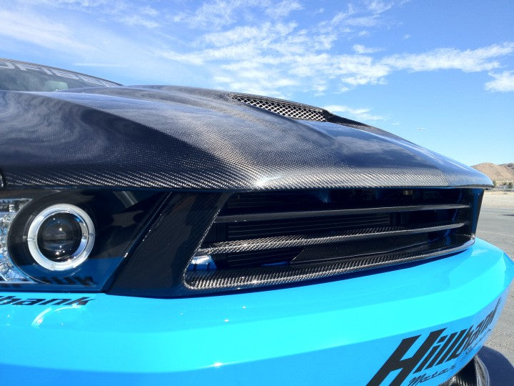 2010-2012 Mustang GT Carbon Fiber LG88 Bumper Grille