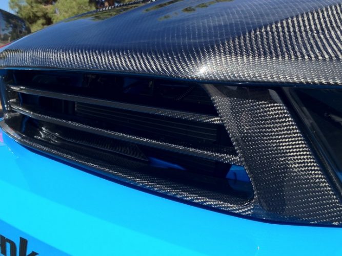 2010-2012 Mustang GT Carbon Fiber LG88 Bumper Grille