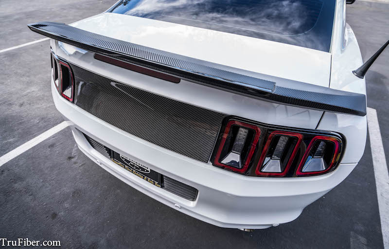 2010-2014 Mustang Carbon Fiber LG271 Blackout Panel V2