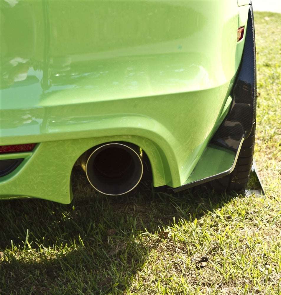 2010-2014 Mustang Carbon Fiber LG56 Rear Diffuser Splitters