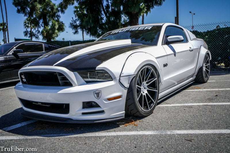 2010-2014 Mustang Fiberglass LG276-T Front Fender Flares - EXCLUSIVE