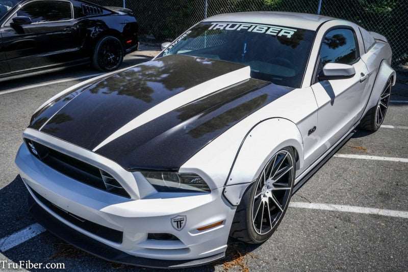 2010-2014 Mustang Fiberglass LG276-T Front Fender Flares - EXCLUSIVE