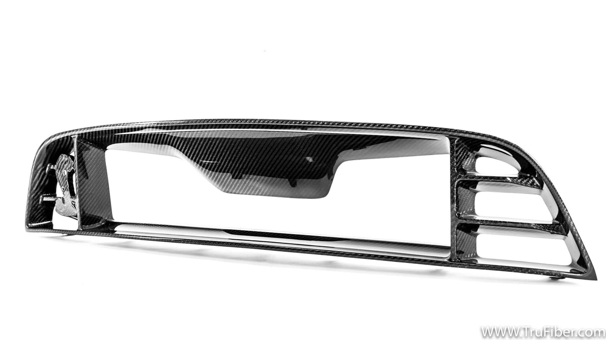 2010-2014 Mustang GT500 Carbon Fiber LG170KR Front Bumper Upper Grille