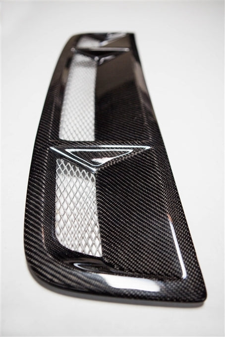 2010-2014 Mustang GT500 Carbon Fiber LG77KR Hood Vent