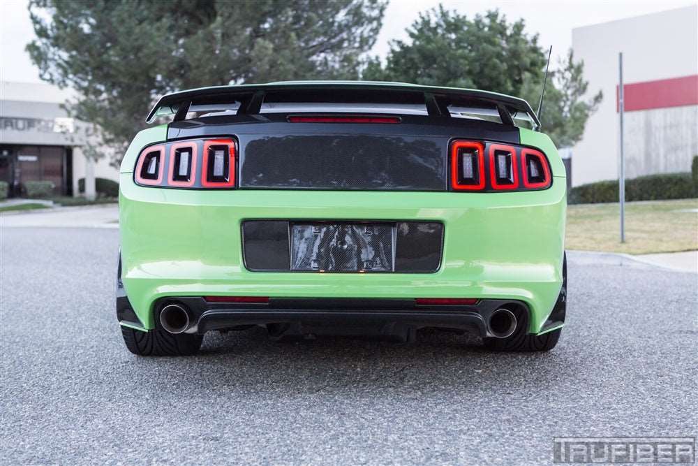 2013-2014 Mustang Carbon Fiber LG140 Rear Diffuser