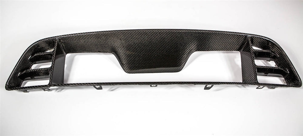 2013-2014 Mustang GT Carbon Fiber LG203 Front Bumper Upper Grille