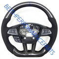 2015+ Ford Focus Carbon – Blue Stitching, Blue Stripe