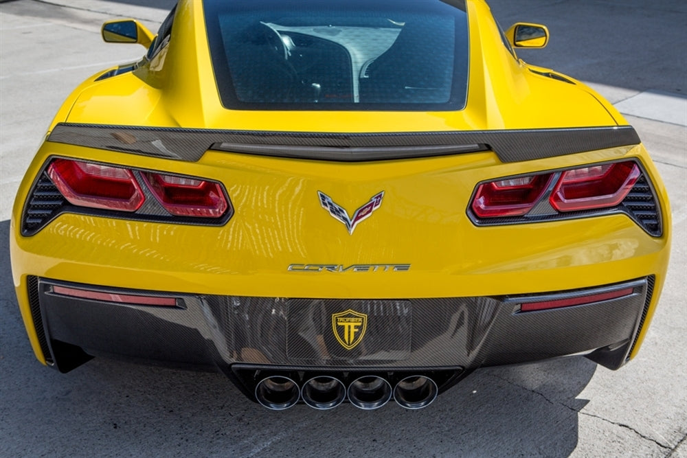 C7 Corvette Carbon Fiber LG207-AC Tail Light Bezels