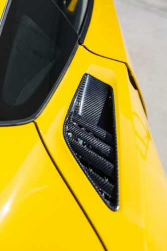 C7 Corvette Carbon Fiber LG206-AC Quarter Panel Vents