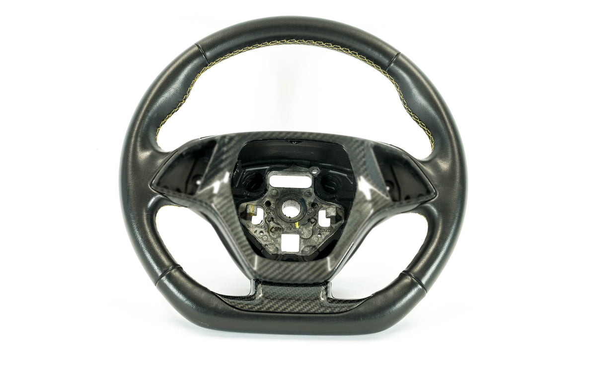 2014-2019 Corvette Carbon Fiber LG500 Steering Wheel Lower Trim Bezel