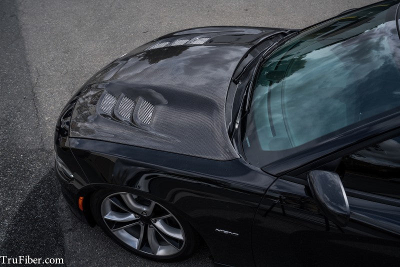 2015-2017 Charger Carbon Fiber A80 Hood