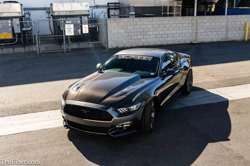 2015-2017 S550 Mustang Carbon Fiber A49-3 Hood