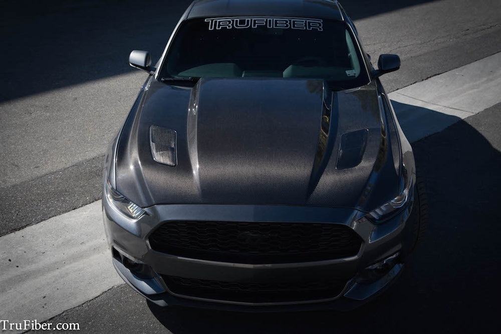 2015-2017 S550 Mustang Carbon Fiber A49-3 Hood