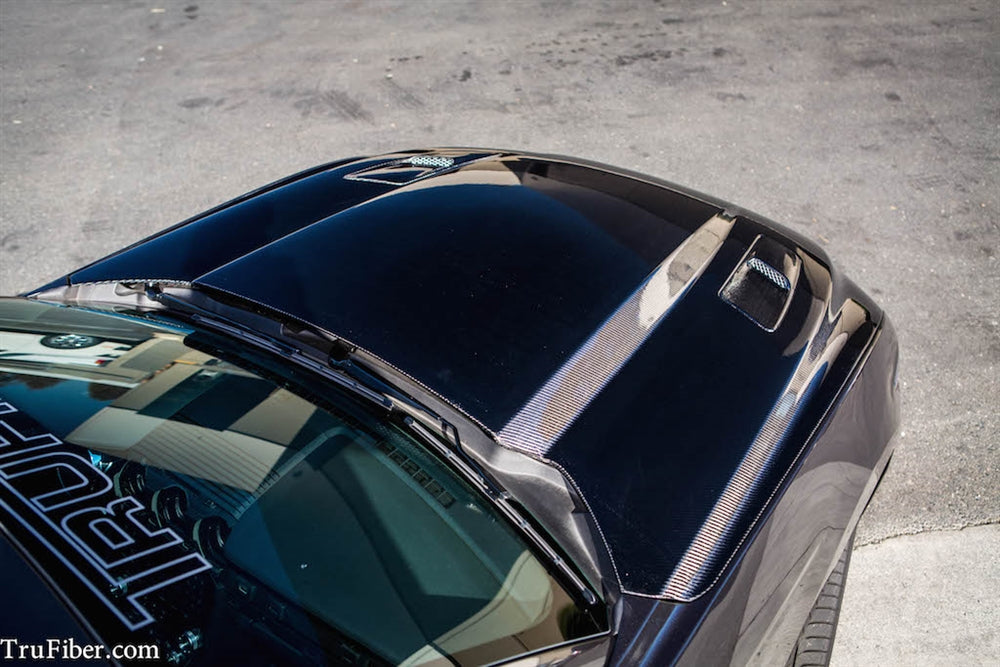 2015-2017 S550 Mustang Carbon Fiber A49-3 Hood