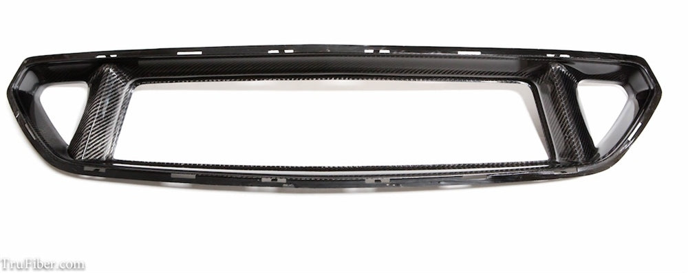 2015-2017 S550 Mustang Carbon Fiber LG239 Front Bumper Upper Grille