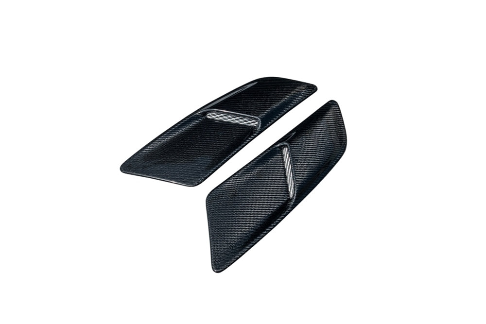2015-2017 S550 Mustang Carbon Fiber LG244 Hood Vents